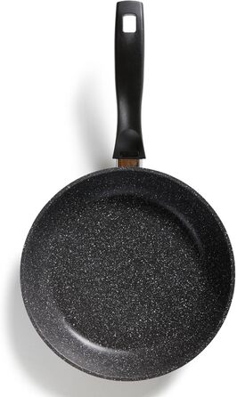 STONELINE Induction Cookware Set, 13-piece cookware set with lids, saucepan set coated with real stone particles, cast aluminum pots and pans suitable for all cooktops
