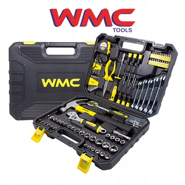 Набір інструментів WMC Tools 128 предметів, торцеві головки 1/4