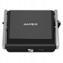 Електричний гриль-тостер для паніні та сендвічів, розкладний, великий, 2000 Вт