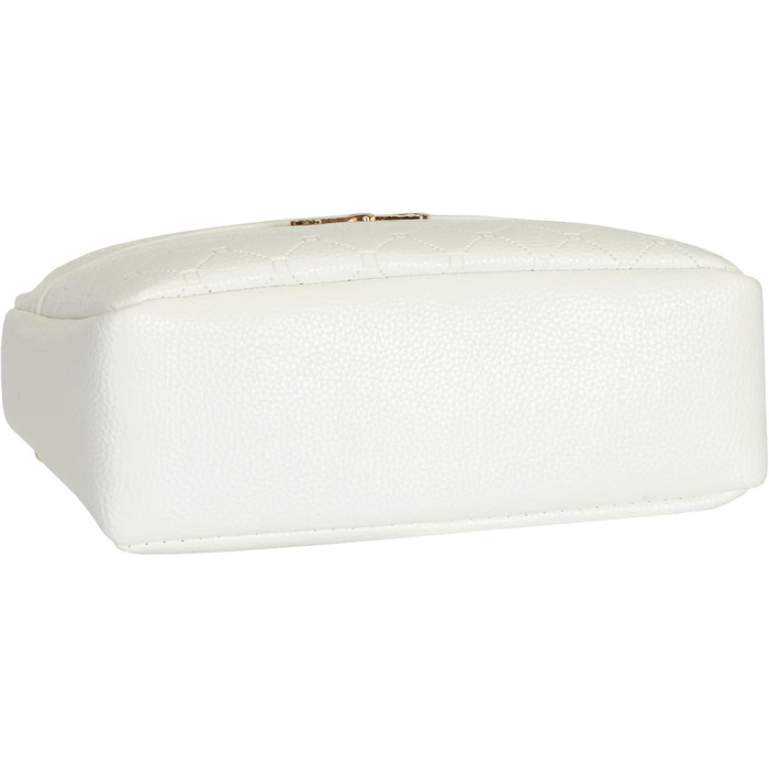 Сумка жіноча через плече біла з тисненням, легка PU шкіра, елегантна сумка-месенджер