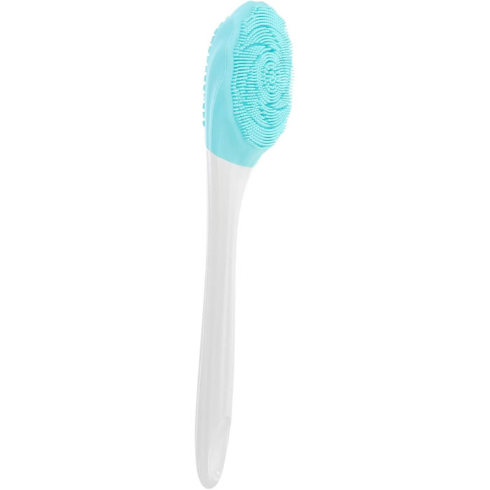 1 Piece Bath Brush Bath Scrubber Back Shower Scrubber Electric Cleaning Brush Shower Brush Back Shower Scrubber Blue