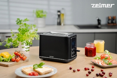 Тостер Zelmer ZTS7990, чорний, 7 рівнів просмаження, 750 Вт, на 2 скибки