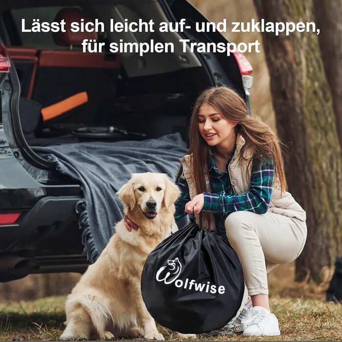 Вольвайз Вольпенлауфсталль: Переносний вольєр для цуценят 90x60x60 см, для собак, котів, цуценят, для дому та вулиці, зелений