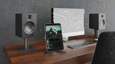 Підставки для акустичних систем Kanto SP6HD | 183 см | Для полочкові колонок та студійних моніторів | Обертання | Приховані кабелі