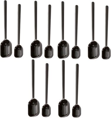 Amosfun 12 Pcs Nested Measuring Cups Kitchen Machine Cookware Measuring Spoon Sets Measuring Spoons Set Kitchen Utensils Lightweight Measuring Spoons Coffee Spoons Kitchen Salt Liquid Measuring Cup