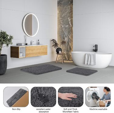 Набір для ванної кімнати Z ZONAMA 24 предмети: душовий завіс, килимок, смітник, тримач для унітазу, дозатор мила. Зелений колір.