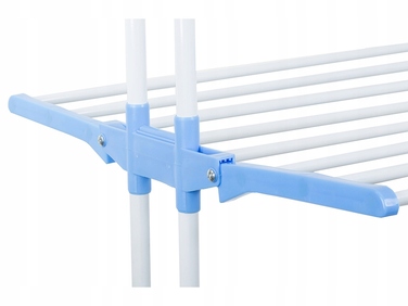 Складана вертикальна сушарка для білизни, велика підлогова стійка для балкона