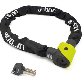 Ланцюговий замок для мотоцикла Urban Security 10K120 ART3, Ø10 мм, 120 см, для мотоциклів, моторолерів, електросамокатів