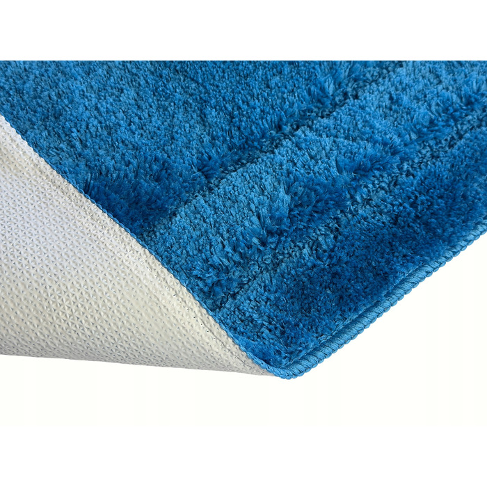 Набір антиковзаючих килимків у ванну Alor, синій бірюзовий, 2 предмети