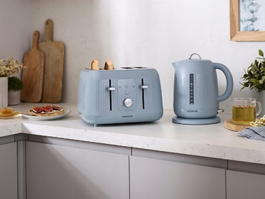 Тостер Kenwood TFP09.000BL, сріблястий/сірий, 1800 Вт
