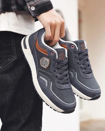 ARRIGO BELLO Кросівки чоловічі для активного відпочинку, спорту та прогулянок. Легкі кросівки для ходьби, розмір 41-46, колір блакитний.