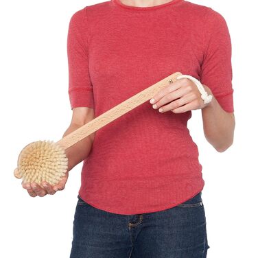 Redecker bath brush, round head