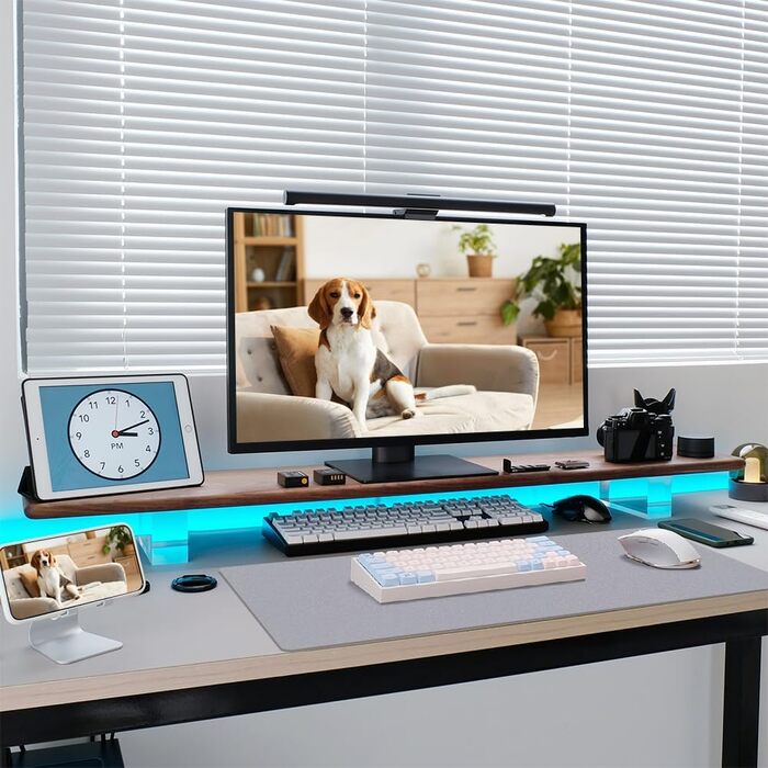 Килимок для столу Niviy з екошкіри XXL, 80x40 см: антиковзаючий, водонепроникний, для офісу та дому