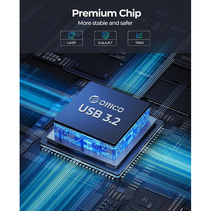 Зовнішній корпус для HDD/SSD ORICO 2.5
