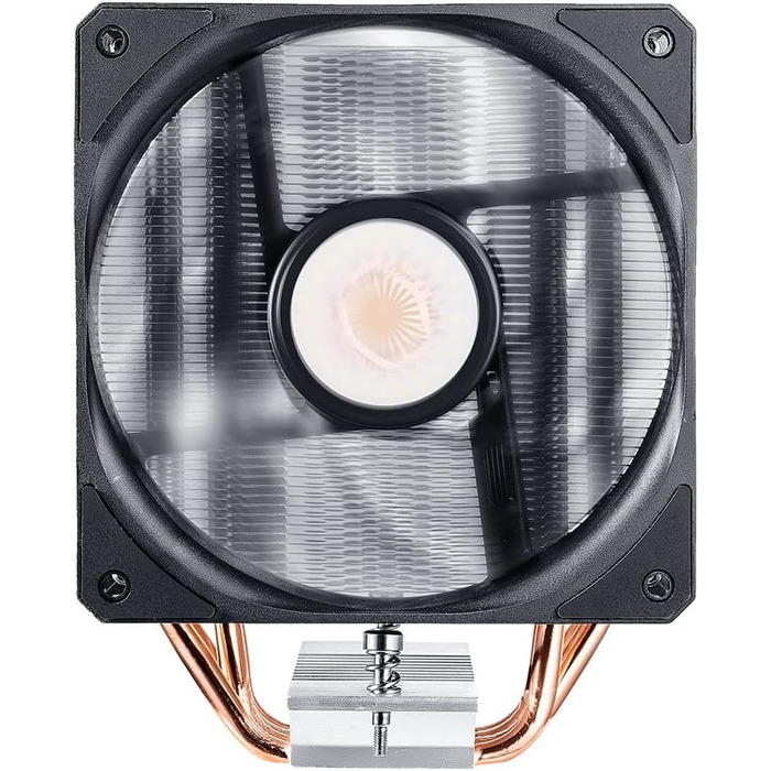 Кулер CPU Cooler Master Hyper 212 EVO V2 з підтримкою LGA1700, 4 теплові трубки, RGB-вентилятор SF120R, підтримка Push-Pull