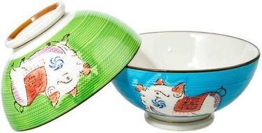 Традиційний японський червоний набір суші для двох осіб – тарілки, палички та підтарілки з порцеляни з візерунком сакури – ідеальний японський подарунок