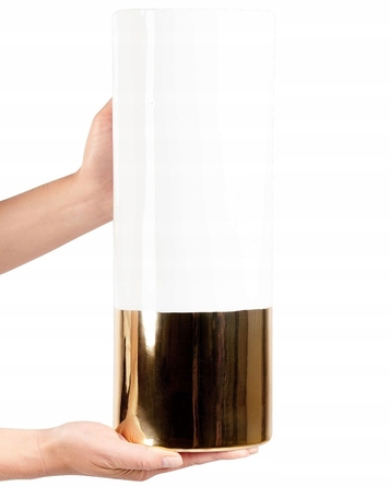 Керамічна ваза Beliani, 13 x 36 см