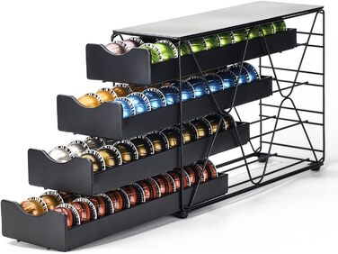 Організатор для капсул Nespresso Vertuo Line від Bagoo - 4 яруси