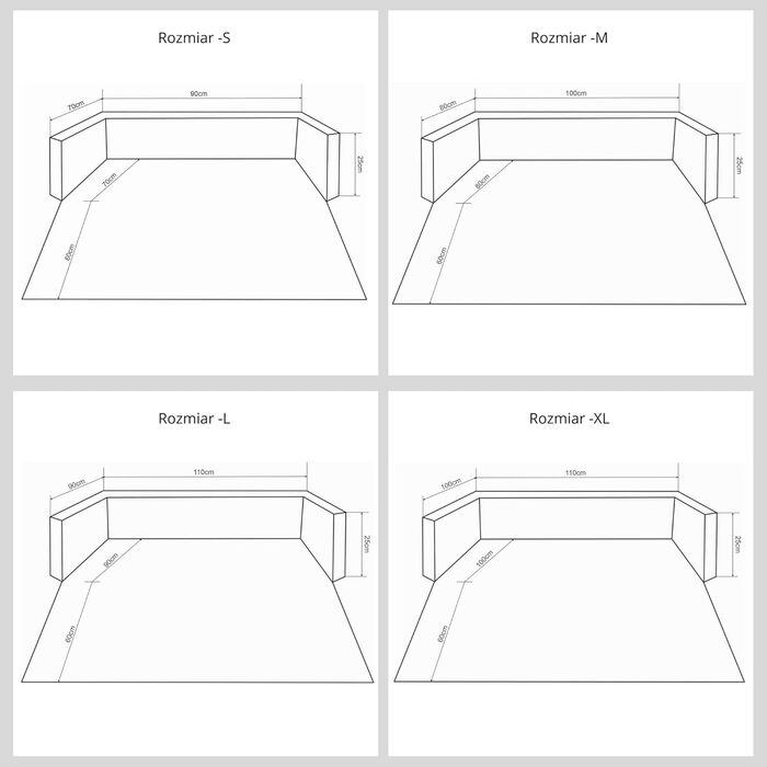 Килимок для собак у багажник Golden Dog, захист для авто, чорний, 110 x 100 см, XL, штучна шкіра