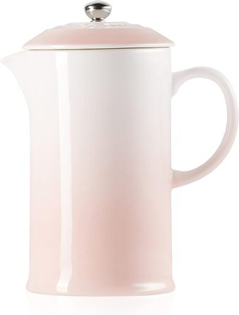 Френч-прес Le Creuset із кам'яної кераміки, 1 л, рожевий