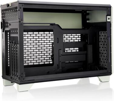 Корпус Thermaltake TR100 Matcha Green Mini-ITX SFF: 18.4L, Dual-Chamber, PCIe 4.0, підтримка AIO 280mm, тихий Airflow