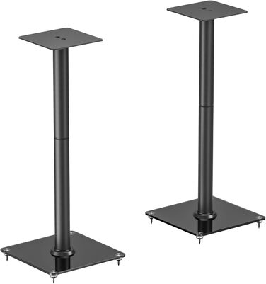 Підставка для колонок HALTERUNGSPROFI LSTSL4-B: металева, для сателітної акустики, пара (2 шт.), до 25 кг