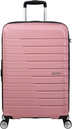 Чемодан American Tourister Flashline, 67 см, 69/75 л, чорний (Shadow Black) / ротаційний (Spinner M)