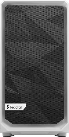 Корпус Fractal Design Meshify 2 Mini White TG Clear Tint - міні-корпус з прозорим склом