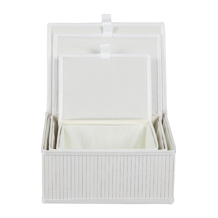 Relaxdays Storage Baskets - Set of 3