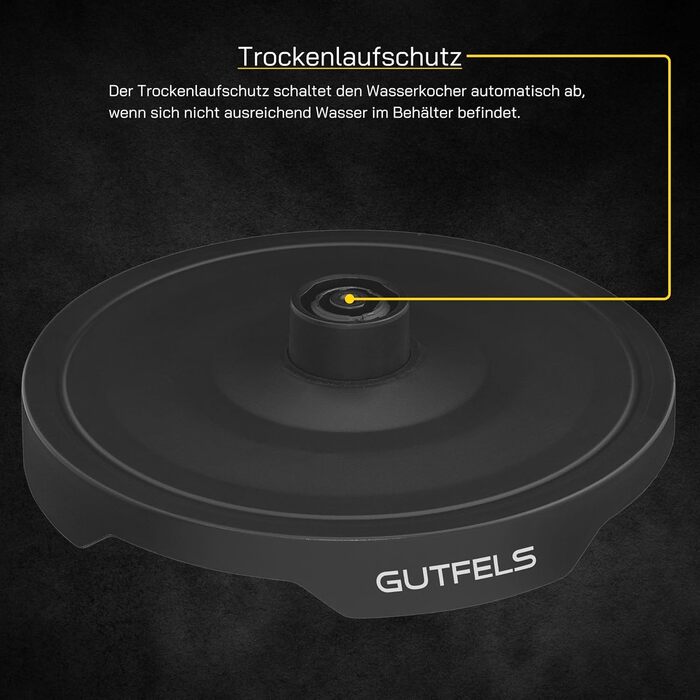 Електричний чайник WATER 3300 C, 1,7 л, 2200 Вт, антинакип, захист від перегріву, чорний (Графіті)