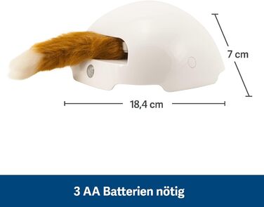 PetSafe Cat Toy, Interactive Engagement Toy with Timer, 3 AA Batteries Required (Den)