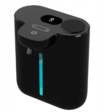 Ліктьовий дозатор для мила Bedee, пляшка 500 мл, чорний