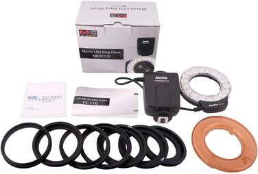 Кільцевий спалах Meike FC-110 для камер Canon, Nikon, Pentax, Olympus