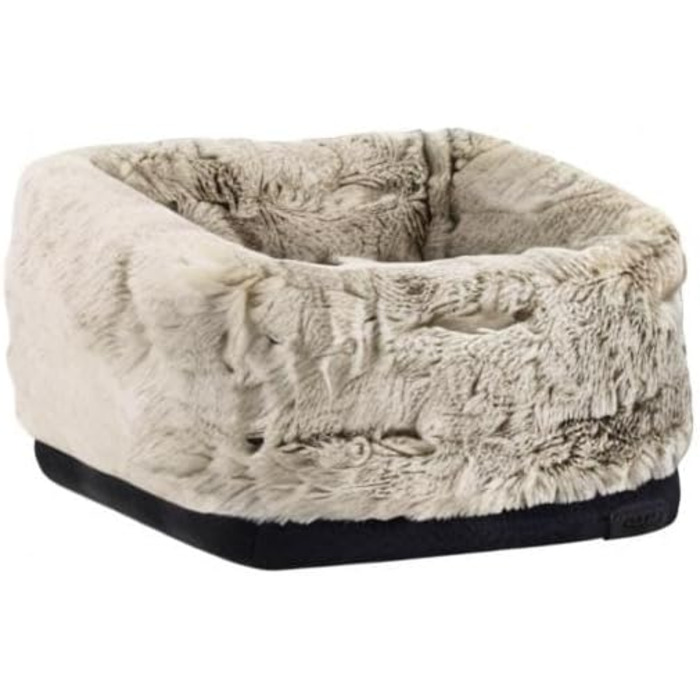 Ліжко-сумка Nobby Enda, чорний/бежевий, 45 x 45 x 40/20 см, 1 шт.