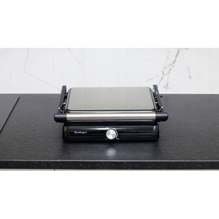 Електричний гриль Berlinger MAX-2400-W 2400 Вт, розкладний на 180°