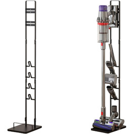 Підставка для пилососів Dyson V15s, V15, V11, V10, V8, V7, V6 - чорна, без свердління
