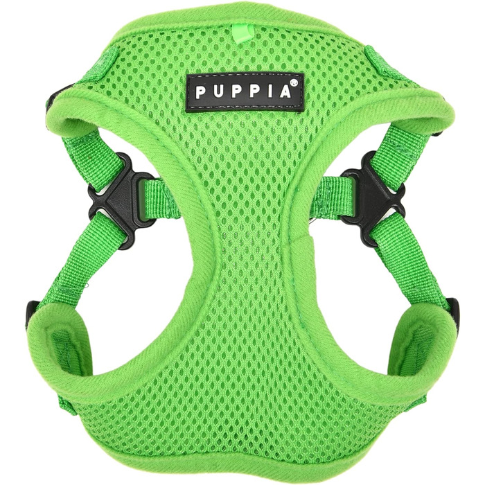 Шлейка для собак Puppia PARA-HC1533 SOFT, розмір Small, колір зелений