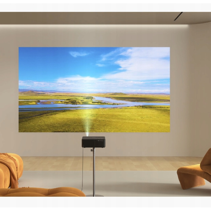 Проектор VIZIO TECH LED 46500 лм, Android TV 14, FHD 4K, сірий