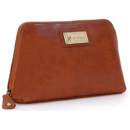 Сумка для косметики Catwalk Collection Emma, світло-коричнева, середнього розміру