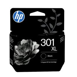 Оригінальний чорний картридж HP 301XL для принтера, підвищена ємність (нова версія)
