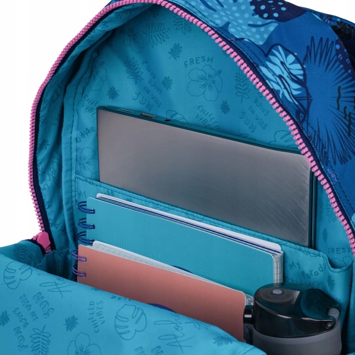 Шкільний рюкзак однокамерний Lilo & Stitch CoolPack, синій, 21 л