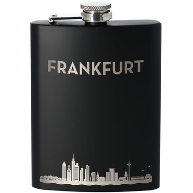 Фляга Goodtimes Frankfurt Skyline 225ml чорна