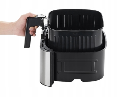 Аерофритюрниця Heelly XXL 8л, 1800 Вт — безмасляна фритюрниця великого об'єму