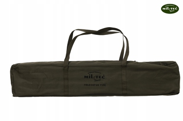 Розкладне ліжко Mil-Tec, 190 x 65 см, зелене
