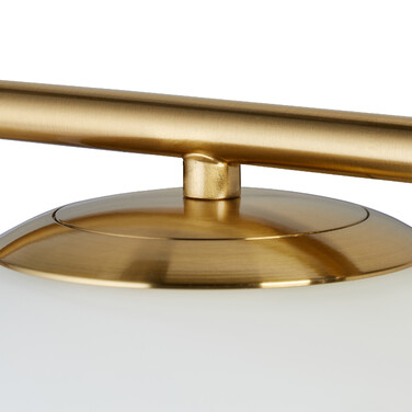Relaxdays Brass Globe Wall Light