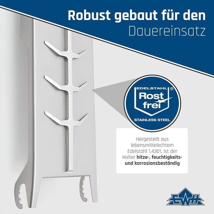 Тримач для лосося EWH з нержавіючої сталі для вогнища, решітка для запікання риби на вогні з ручкою-перевертачем