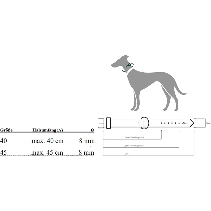Нашийник для собак HUNTER List, оливковий, міцний, водостійкий, еластичний, S-M