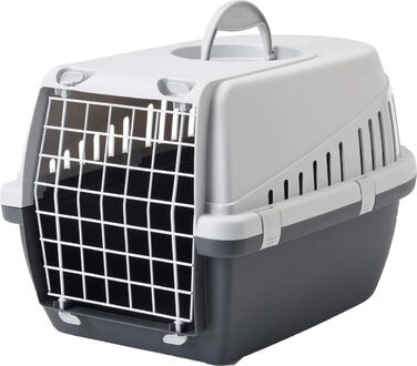 Транспортний бокс для тварин Savic Trotter 2, антрацит/сірий, середній