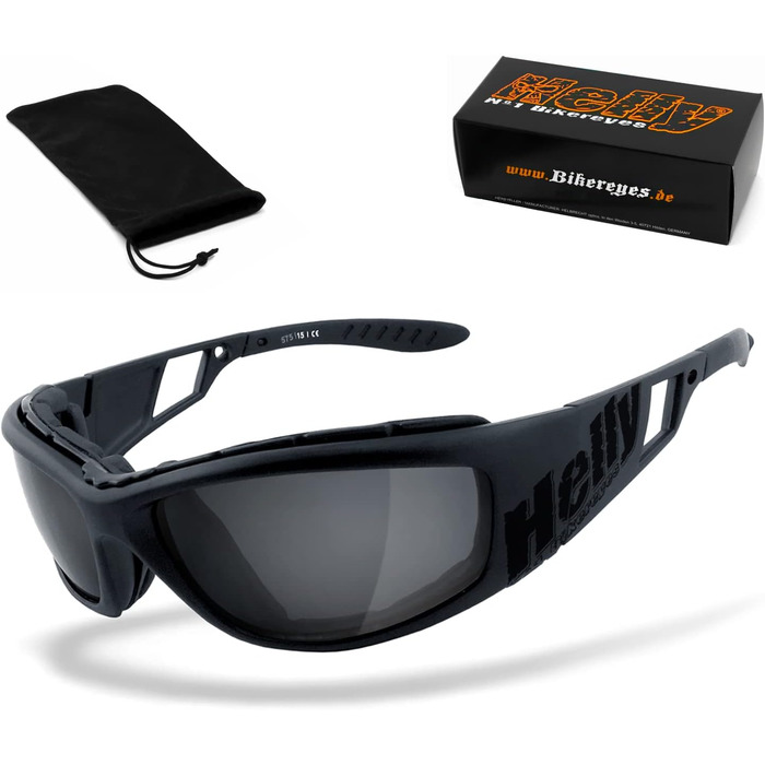 Мотокросові окуляри HELLY No.1 Bikereyes Vision 3 – вітрозахисні, з поляризацією, антифог, ударостійкі, комфортна посадка