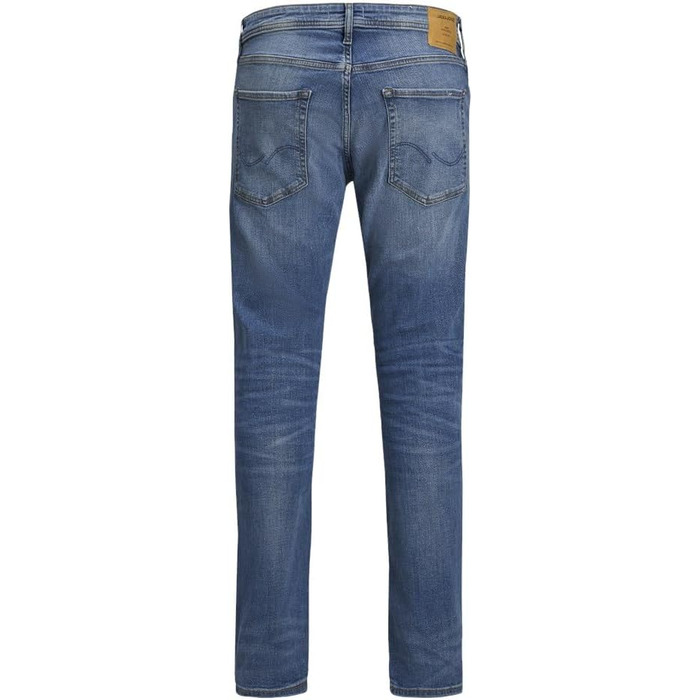 Джинси чоловічі JACK & JONES Slim Fit прямі, Denim/Blue (36W/32L) JJITIM JJORIGINAL AM 781 50SPS